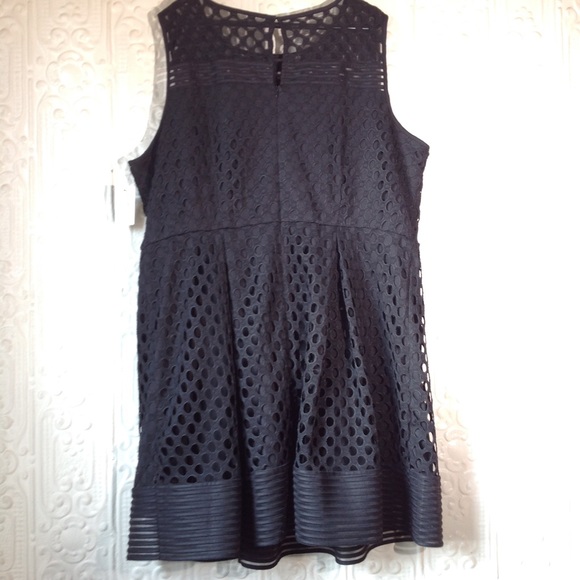 Lane Bryant sleeveless black dress Size 28 Lovely! - Picture 7 of 8